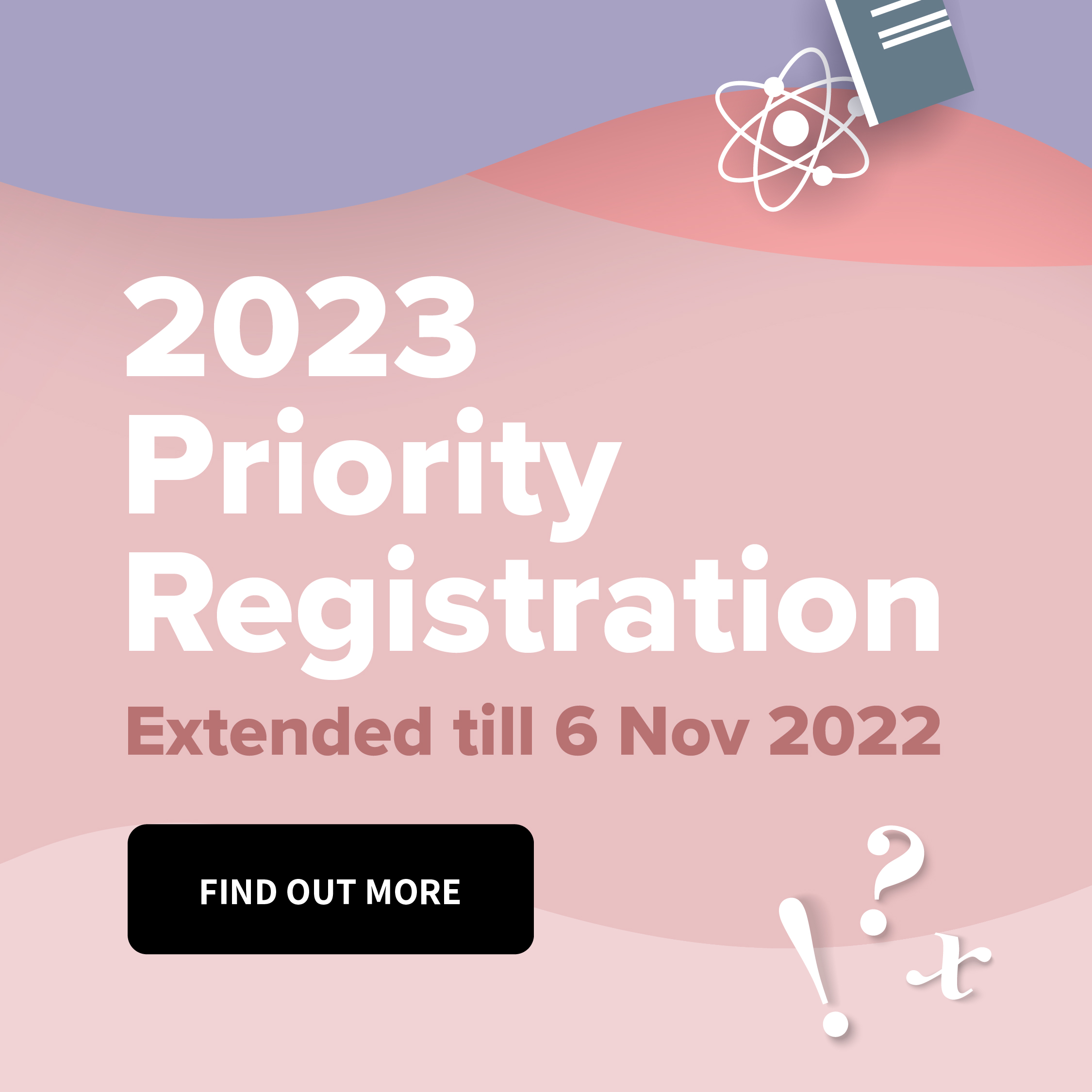 2023 Priority Registration